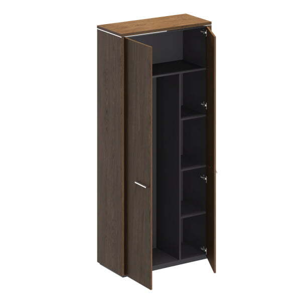 Шкаф для одежды с дополнением Velar ВЛ 342 ДТ 940x410x2120 (Дуб табачный)