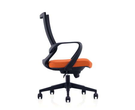 Спэйс LB / черный пластик / черная сетка / оранжевая ткань (Оранжевый) Спэйс LB / черный пластик / черная сетка / оранжевая ткань (Оранжевый)