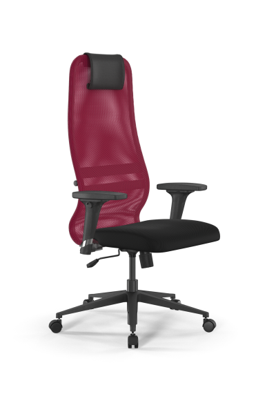 Кресло для руководителя Метта Sit 8 B1-8D - X1+UMF(X1) /Uh00/Wh00/D02P(M09.B11.G19.W02) (Красный | Черный) Кресло для руководителя Метта Sit 8 B1-8D - X1+UMF(X1) /Uh00/Wh00/D02P(M09.B11.G19.W02) (Красный | Черный)