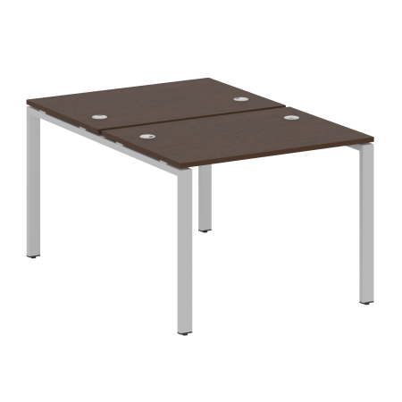 Рабочая станция Metal System Style БП.РАС-СП-2.1 1000x1475x750 (Венге Цаво/Серый металл)