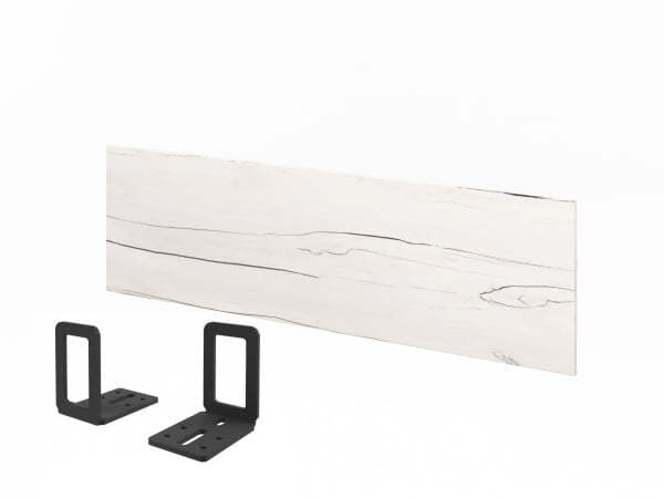 Экран настольный ЛДСП к одному столу L-059-1 1350х18х400 (Таксония Айвори)