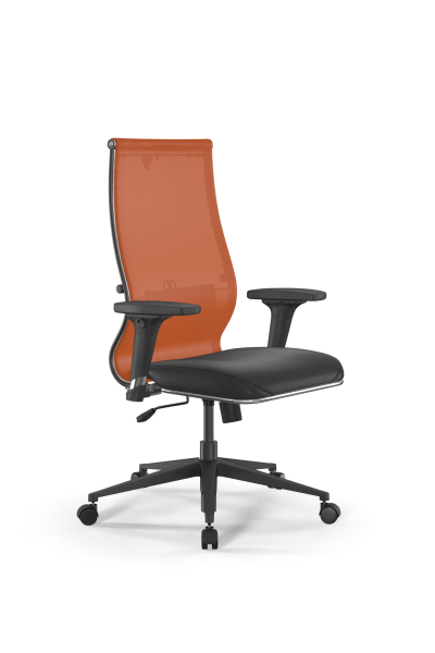 Кресло для руководителя Метта Sit 10 B2-163D - T+Extra /Km00/Wm12/D02P(M09.B11.G19.W02) (Черный | Оранжевый) Кресло для руководителя Метта Sit 10 B2-163D - T+Extra /Km00/Wm12/D02P(M09.B11.G19.W02) (Черный | Оранжевый)