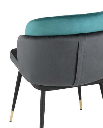 Стул Пенелопа бирюзовый (Стул Пенелопа антрацит, бирюзовый)