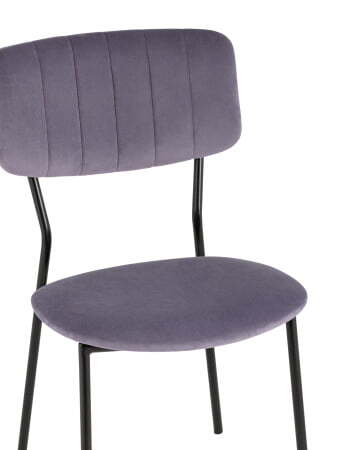 Стул Бандо велюр пыльно-сиреневый (Стул Бандо пыльно-сиреневый)