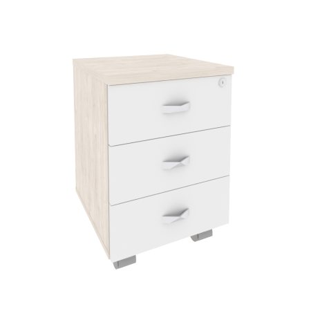 Тумба мобильная Onix O.TM-3 432x460x611 (Денвер Светлый) Тумба мобильная Onix O.TM-3 432x460x611 (Денвер Светлый)