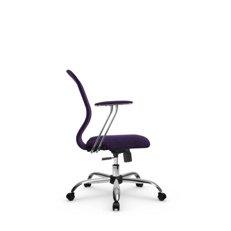Кресло для руководителя Метта SU-Mr-4(Vivaldi)/подл.078/осн.003 (Сиреневый)