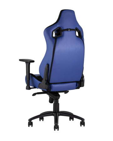 Кресло игровое TopChairs Racer Premium синее (Геймерское кресло Racer Premium синий)