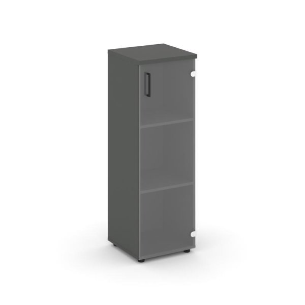 Шкаф средний узкий SN.STU.E-205(R) (400х400х1203) (Антрацит/Прозрачный) Шкаф средний узкий SN.STU.E-205(R) (400х400х1203) (Антрацит/Прозрачный)