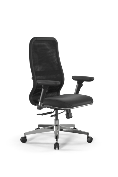 Кресло для руководителя Метта SynchroSit 8 B2-25D - X2+Extra /Uhp42/Wm12/D13P/H3mL-2D(M18.B22.G18.W0 (Черный)