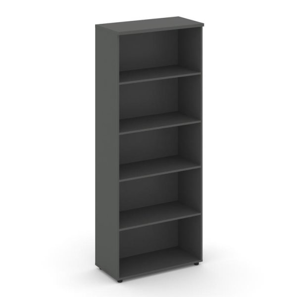 Стеллаж высокий широкий SN.STS-100 (796х400х1982) (Антрацит) Стеллаж высокий широкий SN.STS-100 (796х400х1982) (Антрацит)