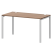 Стол на металлокаркасе Арго-М АМ-005 1800x730x760 (Ясень шимо/Белый) Стол на металлокаркасе Арго-М АМ-005 1800x730x760 (Ясень шимо/Белый)