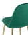 Стул Валенсия велюр зеленый золотые ножки (Стул Валенсия зеленый) Стул Валенсия велюр зеленый золотые ножки (Стул Валенсия зеленый)