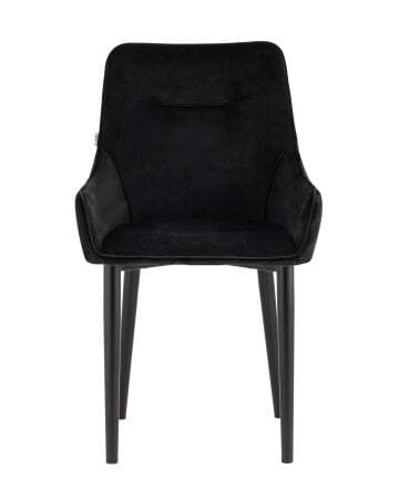 Стул Джоан велюр черный (Стул Джоан черный)