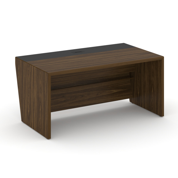 Стол руководителя прямой Corner COR.SR-16 (1600x900x750) (Орех Лоренцо-Графит) Стол руководителя прямой Corner COR.SR-16 (1600x900x750) (Орех Лоренцо-Графит)