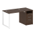 Рабочая станция Metal System Style БО.РС-СТП1.1 1412x750x750 (Дуб Наварра/Серый металл) Рабочая станция Metal System Style БО.РС-СТП1.1 1412x750x750 (Дуб Наварра/Серый металл)