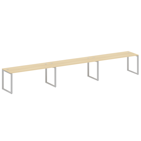 Рабочая станция Metal System Style БО.СМ-3.5 5400x720x750 (Акация/Серый металл)