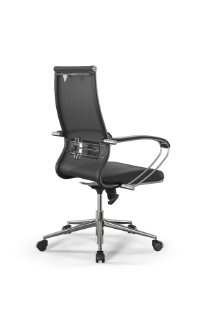 Кресло для руководителя Метта Sit 10 B2-163K - T+Extra /Km00/Wm12/K1cL(M09.B23.G18.W01) (Серый | Черный)
