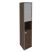 Шкаф высокий узкий, правый Style Л.СУ1.4Пр 412x410x1980 (Вяз Благородный)