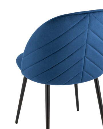 Стул Фолио велюр синий (Стул Фолио синий)
