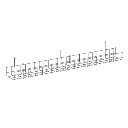 Кабель-канал сетчатый широкий KK-S-120 (Металл Черный)