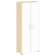 Шкаф для документов со стеклом белым LT.ST-1.10 R White (Снежная Патина) Шкаф для документов со стеклом белым LT.ST-1.10 R White (Снежная Патина)