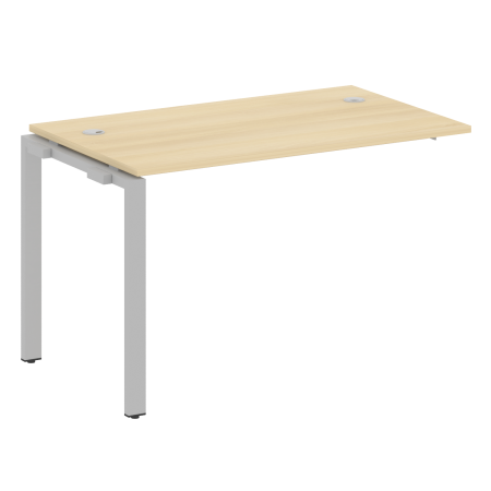 Проходной наборный элемент рабочей станции Metal System Style БП.ПРС-СП-1.2 1200x720x750 (Акация/Серый металл)
