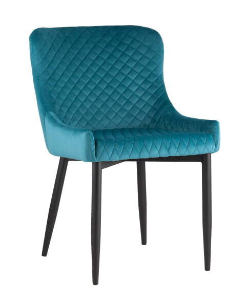 Стул Ститч велюр темно-бирюзовый (Стул Ститч темно-бирюзовый)