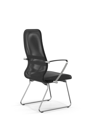 Кресло для руководителя Метта Sit 8 B2-9K - X1+Extra /Uh00/Wh12/K5cL(F55) (Темно-серый | Черный)