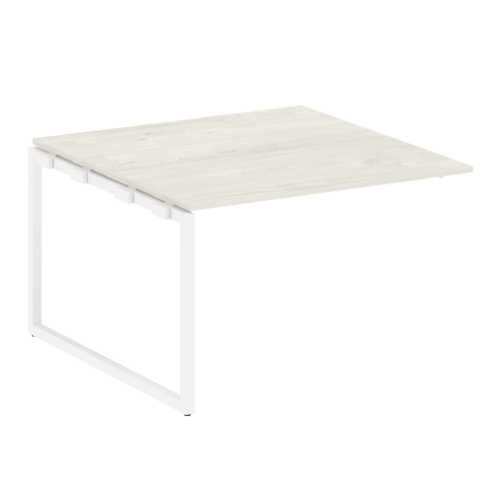 Проходной наборный элемент переговорного стола Metal System Style БО.ППРГ-2 1200x1235x750 (Акация/Антрацит металл)