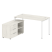 Рабочая станция с опорной тумбой левая Metal System Style БП.РС-СТС-2.3 Л 1500x1520x750 (Дуб Наварра/Серый металл) Рабочая станция с опорной тумбой левая Metal System Style БП.РС-СТС-2.3 Л 1500x1520x750 (Дуб Наварра/Серый металл)