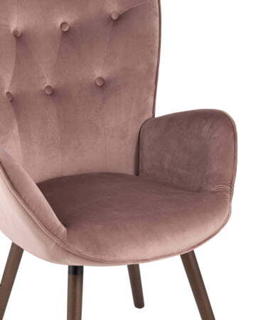 Стул Гранд велюр розовый (Стул Гранд розовый)