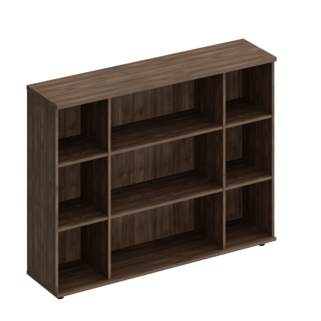 Каркас шкафа комбинированного среднего Комфорт КФ К.522 1540x38x1156 (Дуб шамони темный)