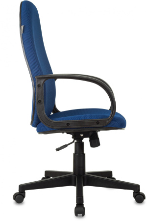 Кресло руководителя CH-808AXSN синий TW-10 крестов. пластик (Синий) Кресло руководителя CH-808AXSN синий TW-10 крестов. пластик (Синий)