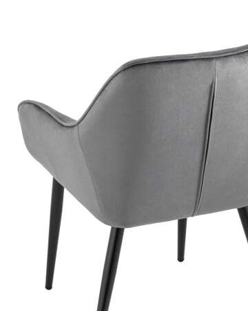 Стул Алекса велюр серый (Стул Алекса серый)