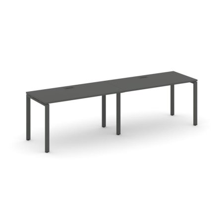 Рабочая станция 1 сторонняя SN-6P.ORS-004 (3160х600х750) (Антрацит/Металл Антрацит)