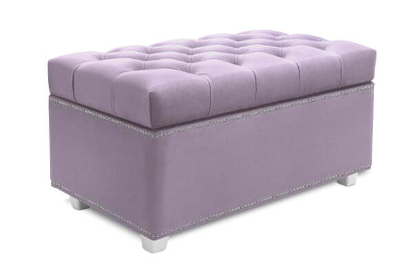 Банкетка Marcele 700 (720x420x450) Пудровый (Пудровый)