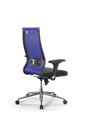 Кресло для руководителя Метта Sit 10 B2-163D - T+Extra /Km00/Wm12/D02P(M09.B23.G18.W02) (Васильковый | Черный) Кресло для руководителя Метта Sit 10 B2-163D - T+Extra /Km00/Wm12/D02P(M09.B23.G18.W02) (Васильковый | Черный)
