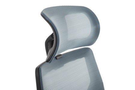 Офисное кресло Oliver RCH W-203AC Черный пластик | Синий (Синий | Черный)