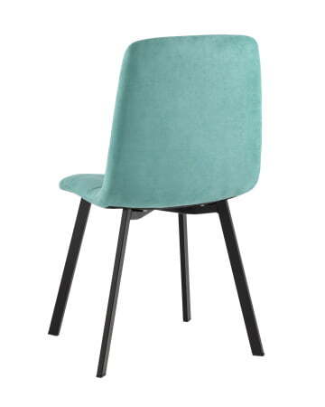 Стул Oliver Square велюр мятный (Стул Oliver мятный)