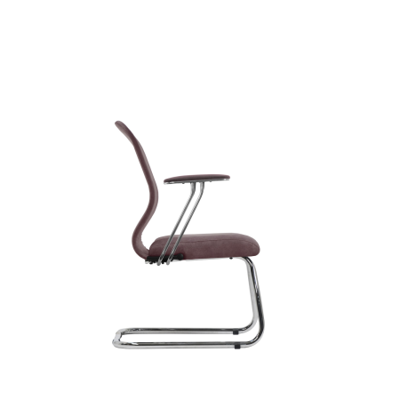 Кресло для руководителя Метта SU-Mr-4(Vivaldi)/подл.078/осн.007 (Темно-розовый)