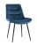 Стул Остин велюр пыльно-синий (Стул Остин синий)