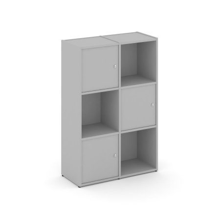 Стеллаж Locker Plus LK.K-002 798x350x1203 (Серый)