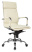 Кресло руководителя CH-993MB слоновая кость эко.кожа крестов. металл хром (Слоновая кость)