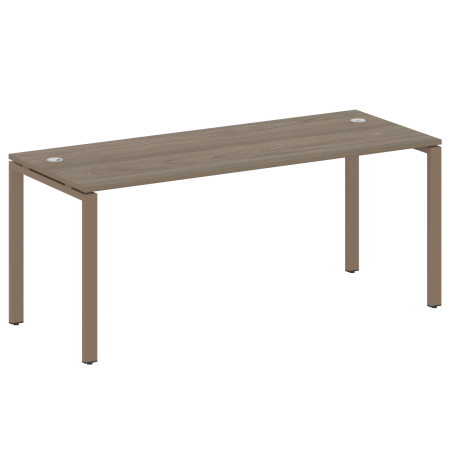 Стол письменный Metal System Style БП.СП-5 1800x720x750 (Вяз/Мокко металл)