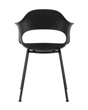 Стул Lady пластик черный (Стул пластиковый Lady черный)