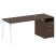 Рабочая станция Metal System Style БА.РС-СТП-1.3 1812x720x750 (Дуб Наварра/Мокко металл) Рабочая станция Metal System Style БА.РС-СТП-1.3 1812x720x750 (Дуб Наварра/Мокко металл)