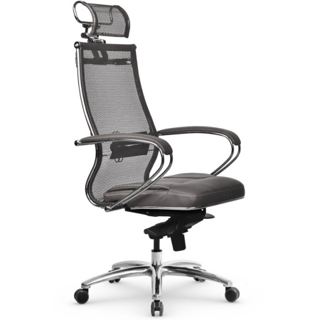 Кресло для руководителя Метта Samurai SL-2.05 MPES (Светло-коричневый | Серый) Кресло для руководителя Метта Samurai SL-2.05 MPES (Светло-коричневый | Серый)