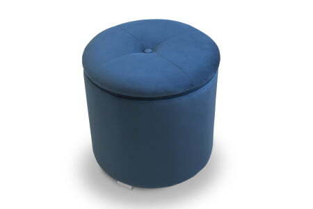 Пуф Round с ящиком для хранения (400x400x410) Аквамарин (Аквамарин) Пуф Round с ящиком для хранения (400x400x410) Аквамарин (Аквамарин)