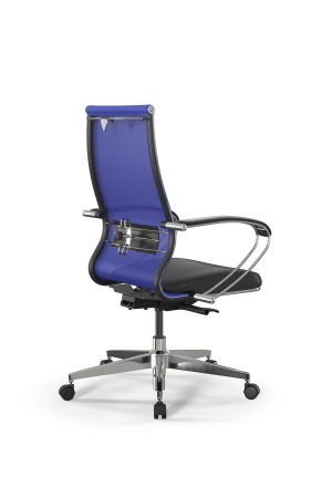 Кресло для руководителя Метта SynchroSit 10 B2-163K - T+Extra /Km00/Wm12/K1cL(M24.B22.G18.W02) (Васильковый | Черный) Кресло для руководителя Метта SynchroSit 10 B2-163K - T+Extra /Km00/Wm12/K1cL(M24.B22.G18.W02) (Васильковый | Черный)