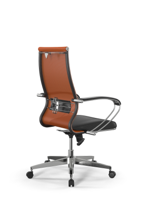 Кресло для руководителя Метта Sit 10 B2-163K - T+Extra /Km00/Wm12/K1cL(M09.B22.G18.W02) (Черный | Оранжевый)